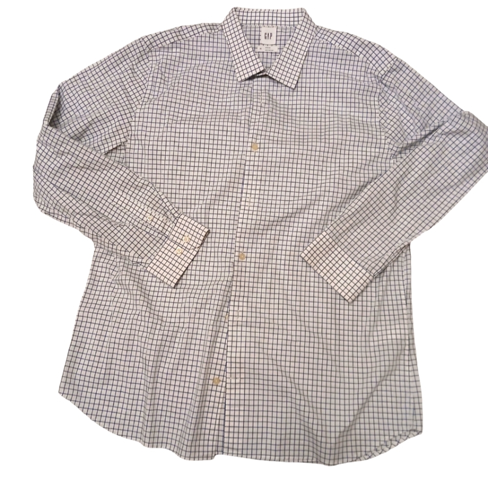 NEW GAP cotton button down XL